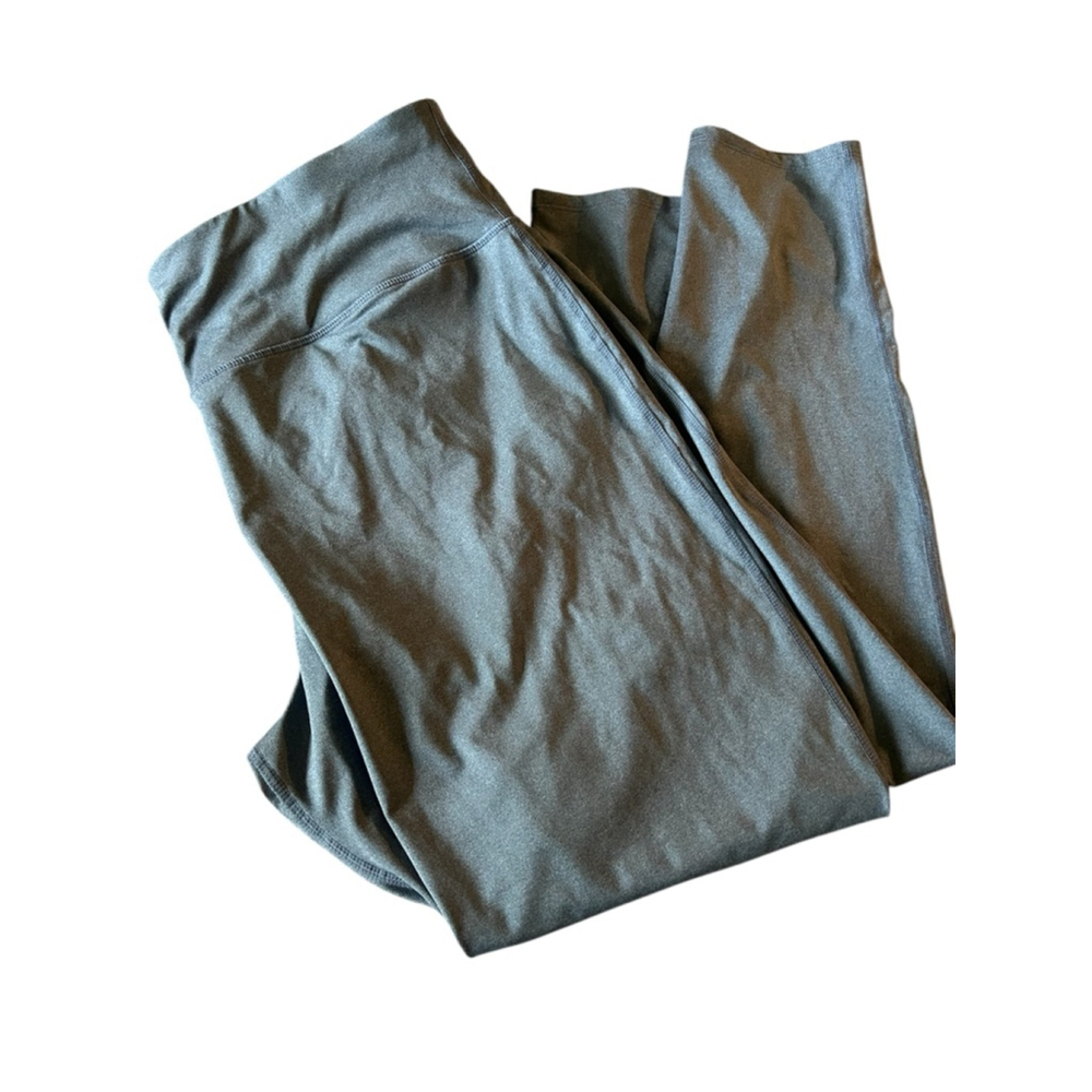 ADOREME WALKPOP Haley Heathered Plus Sized Leggings (Blue)